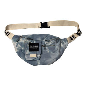 MAPS M.A.P.S. Be The Bridge Tie Dye Fanny Pack (Blue) LSD Shrooms Festival Bag